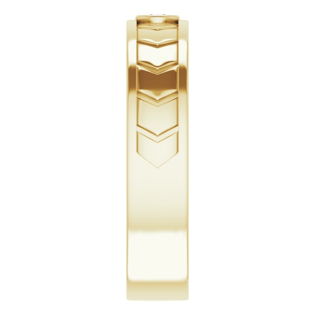.08 CTW Natural Diamond Design Band