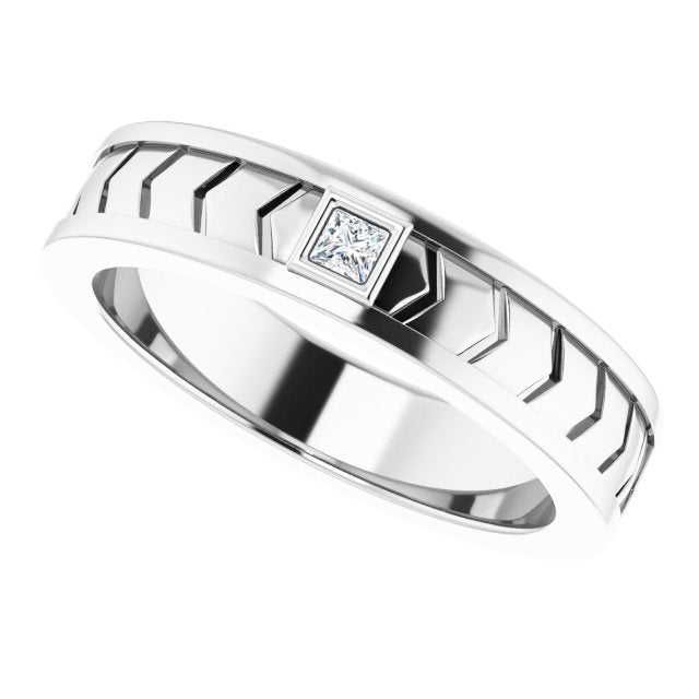 .07 CTW Natural Diamond Design Band
