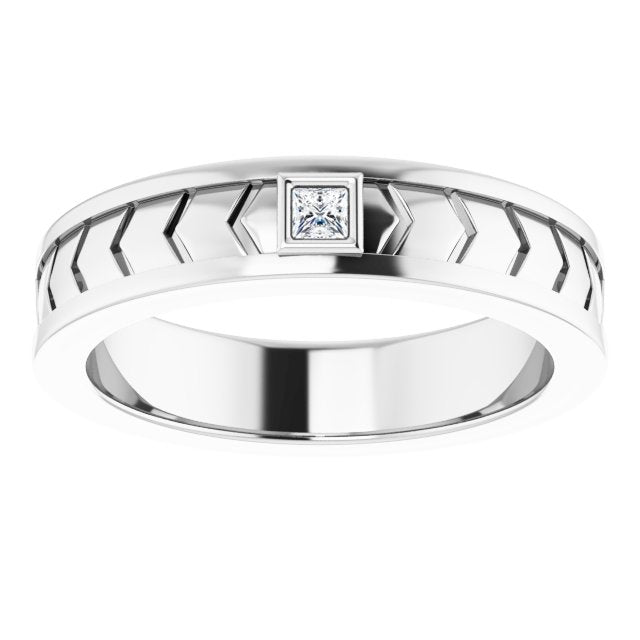 .07 CTW Natural Diamond Design Band
