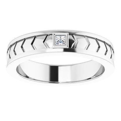 .07 CTW Natural Diamond Design Band