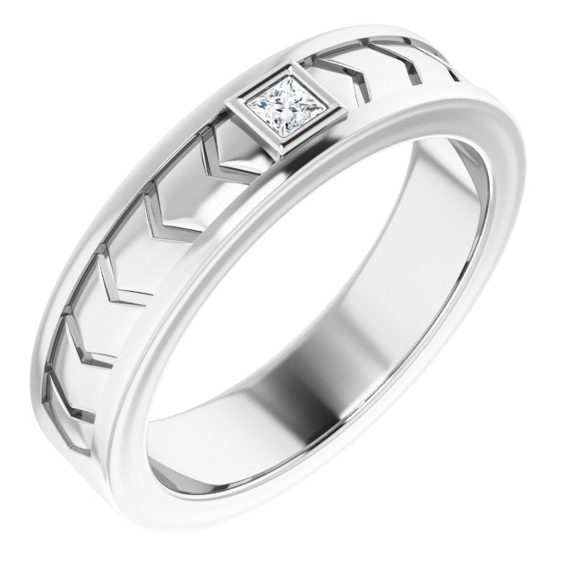 1/10 CTW Natural Diamond Design Band