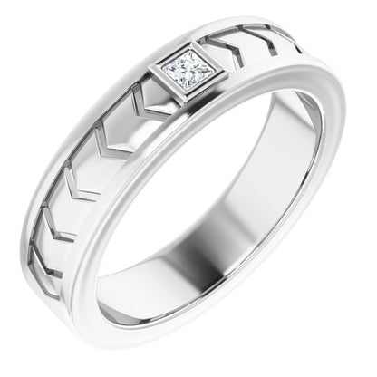 1/10 CTW Natural Diamond Design Band