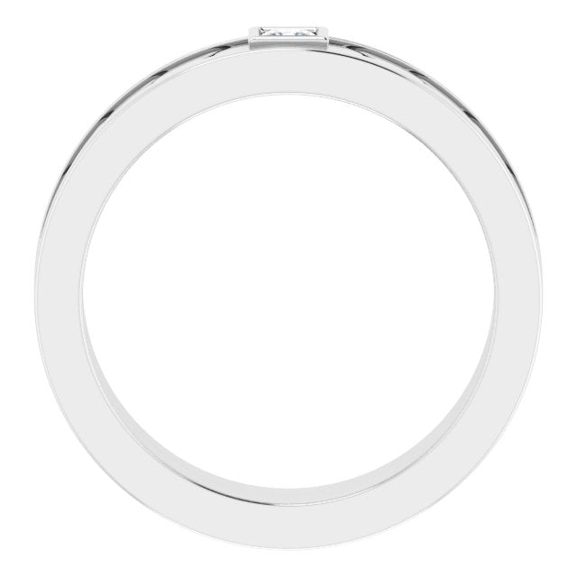 1/8 CTW Natural Diamond Design Band