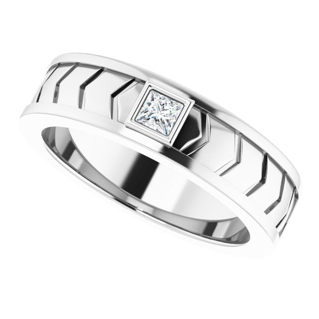 1/6 CTW Natural Diamond Design Band