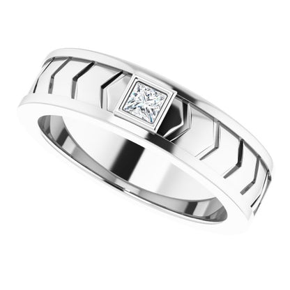 1/6 CTW Natural Diamond Design Band