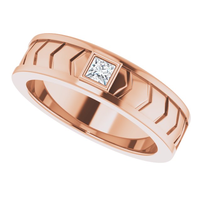 1/6 CTW Natural Diamond Design Band