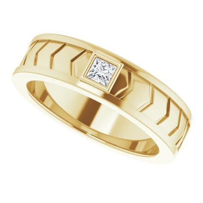 1/6 CTW Natural Diamond Design Band