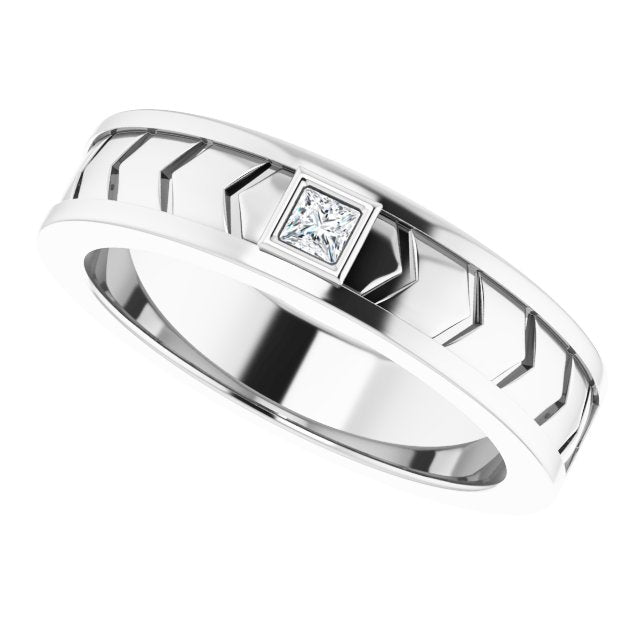 1/10 CTW Natural Diamond Design Band