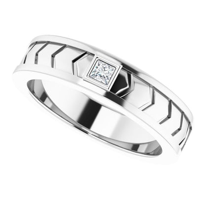 1/10 CTW Natural Diamond Design Band