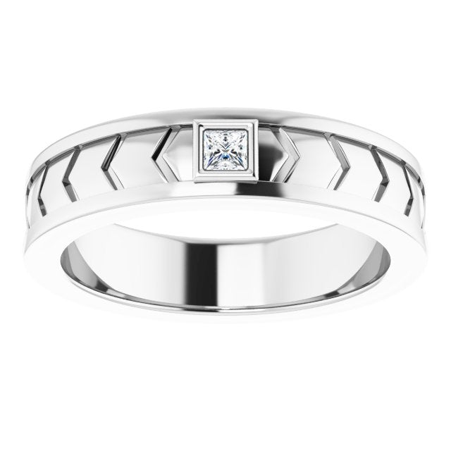 1/10 CTW Natural Diamond Design Band