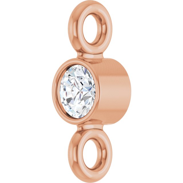 .03 CT Natural Diamond Link, 2.57 mm x 6.73