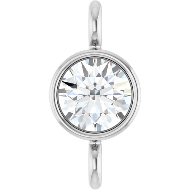 1/10 CT Natural Diamond Link, 3.8 mm x 7.8