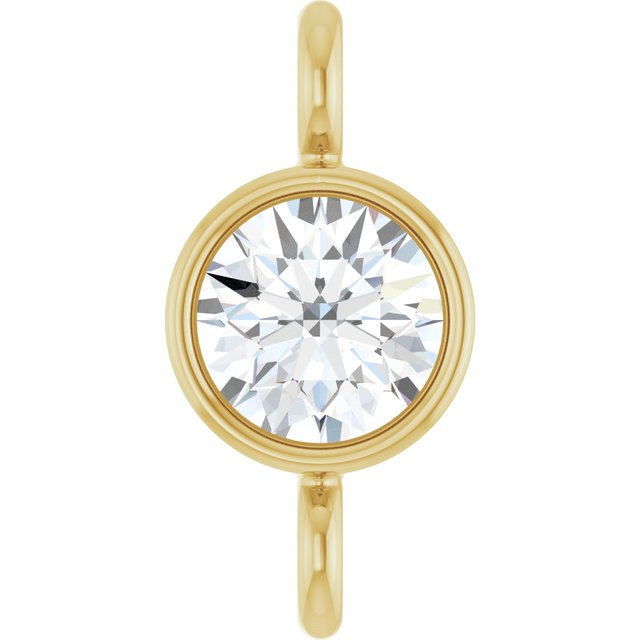 1/10 CT Natural Diamond Link, 3.8 mm x 7.8