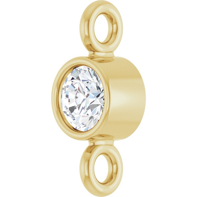 .06 CT Natural Diamond Link, 3.11 mm x 7.42