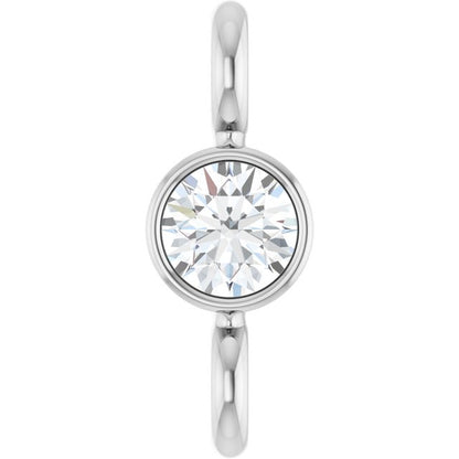 .03 CT Natural Diamond Link, 2.57 mm x 6.73