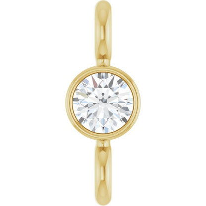 .03 CT Natural Diamond Link, 2.57 mm x 6.73