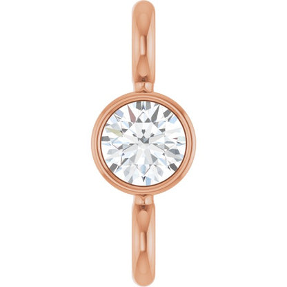 .03 CT Natural Diamond Link, 2.57 mm x 6.73
