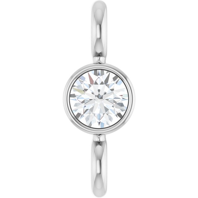 .02 CT Natural Diamond Link, 2.31 mm x 6.48