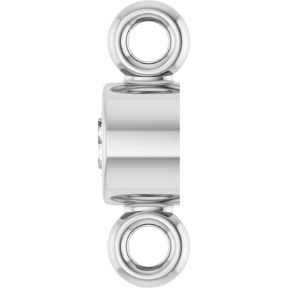 .06 CT Natural Diamond Link, 3.11 mm x 7.42