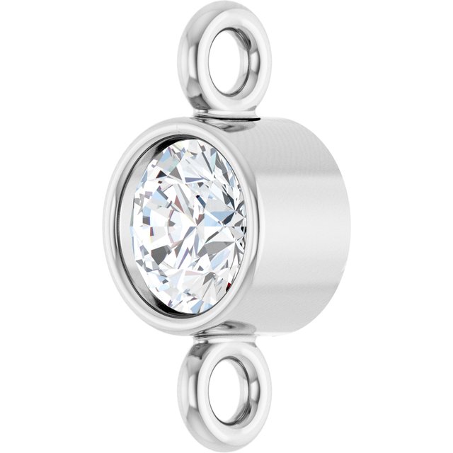 1/10 CT Natural Diamond Link, 3.8 mm x 7.8