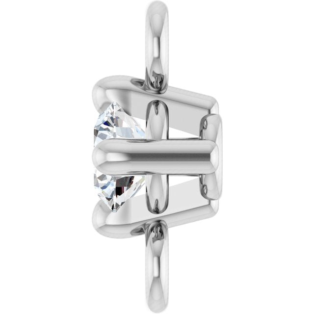 .06 CT Natural Diamond Link, 3.5 mm x 6.67