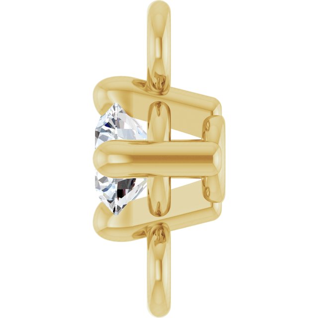 .06 CT Natural Diamond Link, 3.5 mm x 6.67