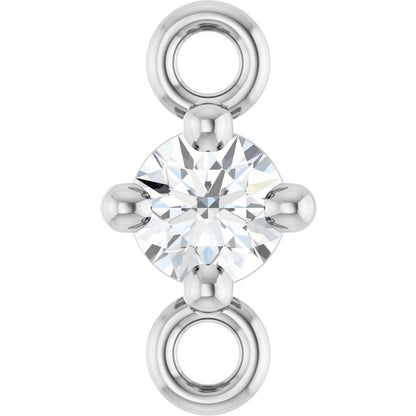 .06 CT Natural Diamond Link, 3.5 mm x 6.67