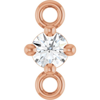 .06 CT Natural Diamond Link, 3.5 mm x 6.67