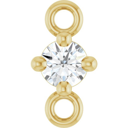 .06 CT Natural Diamond Link, 3.5 mm x 6.67