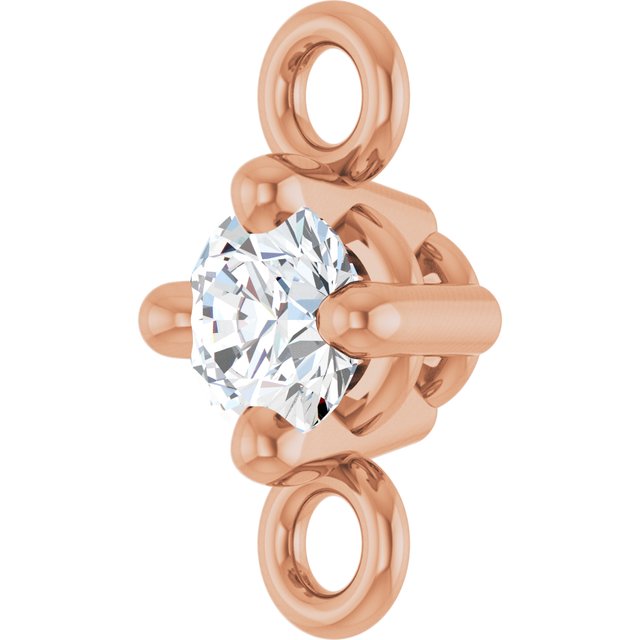 .06 CT Natural Diamond Link, 3.5 mm x 6.67