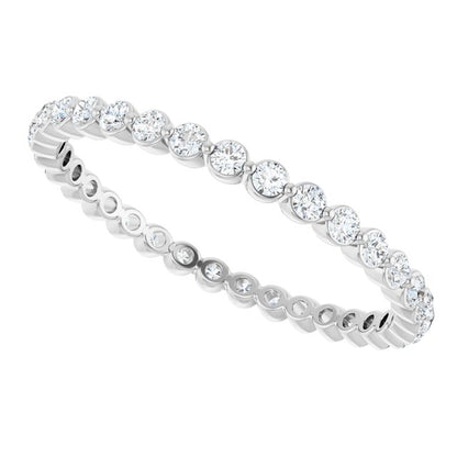 1/2 CTW Natural Diamond Eternity Band, 1.8 mm
