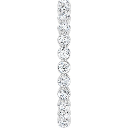 3/4 CTW Natural Diamond Eternity Band, 2.3 mm