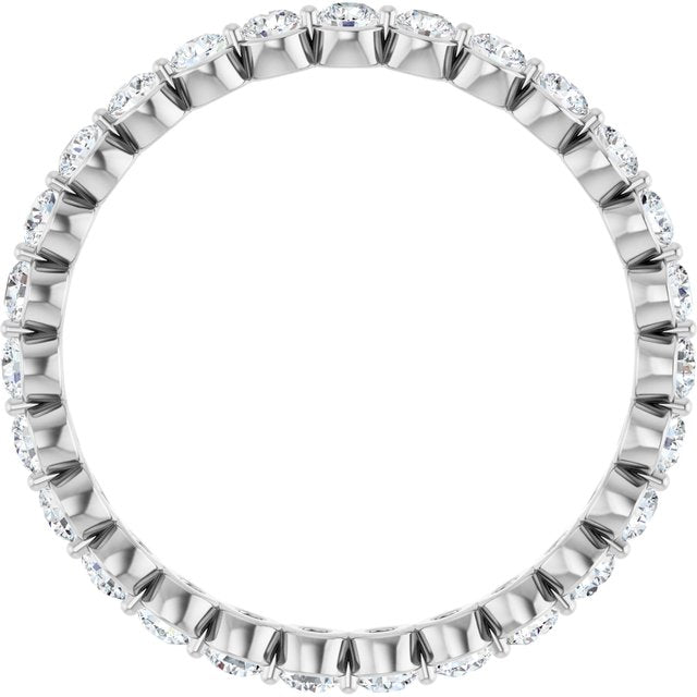 7/8 CTW Natural Diamond Eternity Band, 2.3 mm