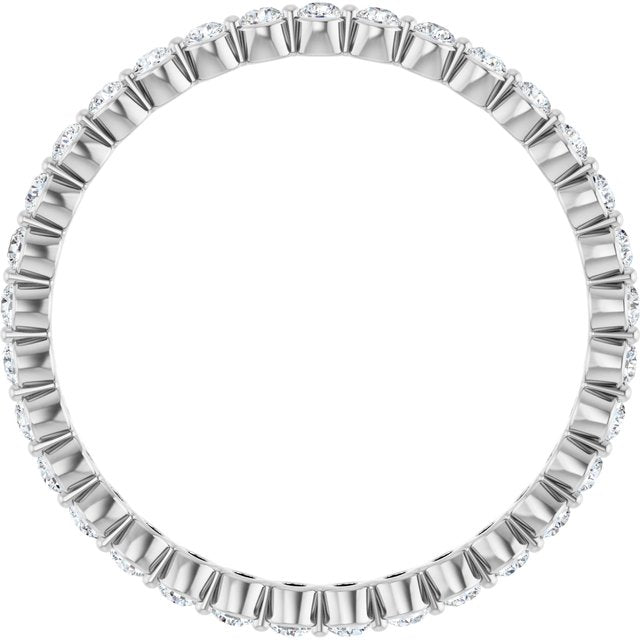 1/2 CTW Natural Diamond Eternity Band, 1.8 mm