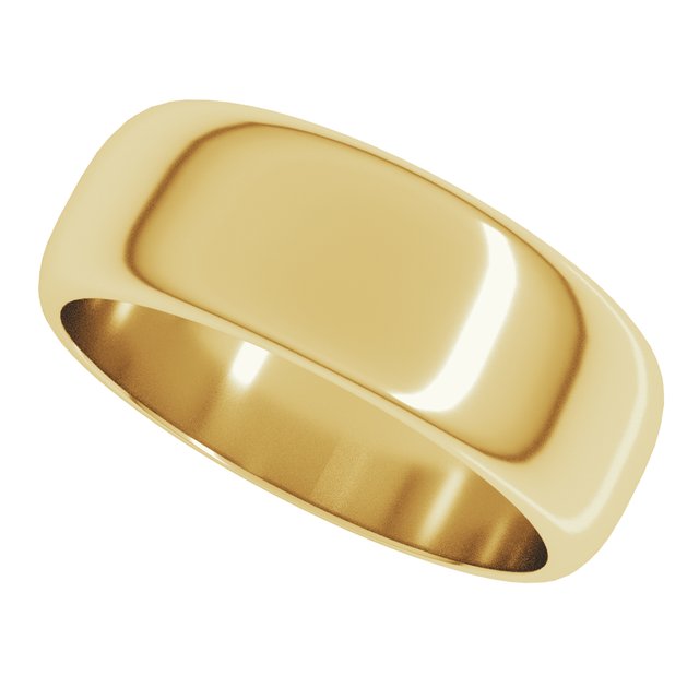 Half Round Band, 7 mm