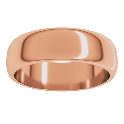 Half Round Band, 6 mm