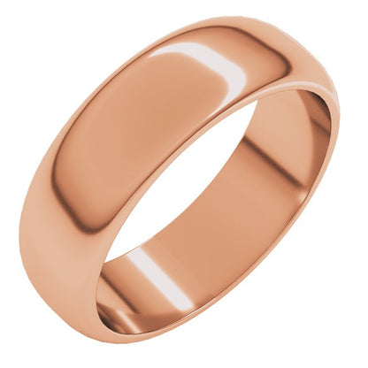 Half Round Band, 6 mm