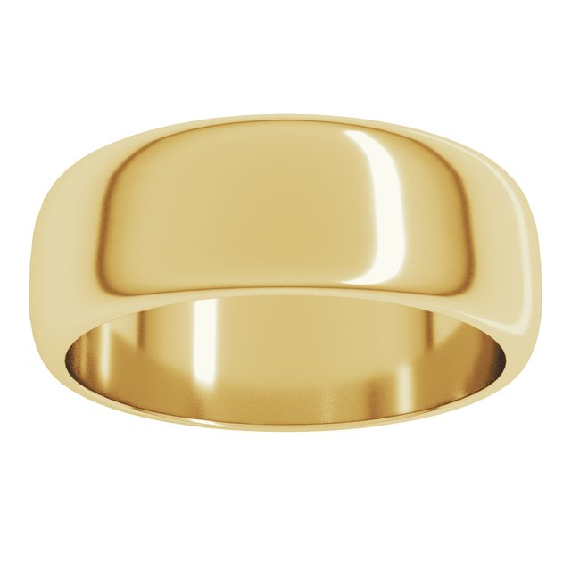 Half Round Band, 7 mm