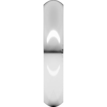Comfort-Fit Half Round Band, 3.5 mm
