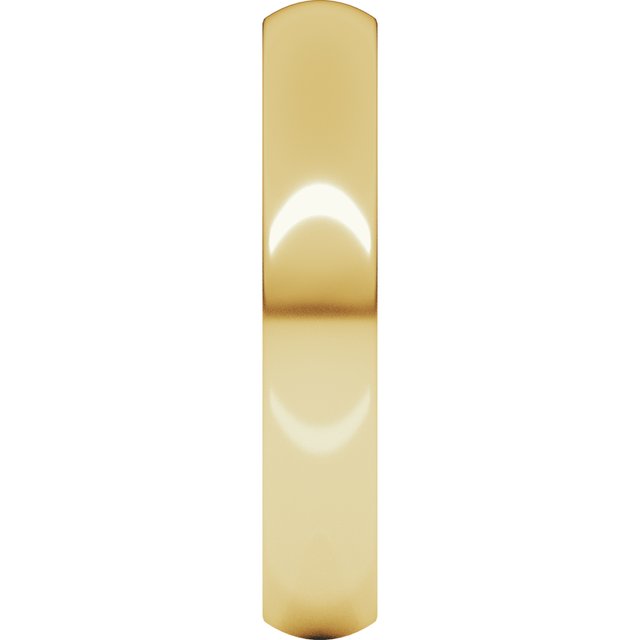 Heavyweight Comfort-Fit Half Round Band