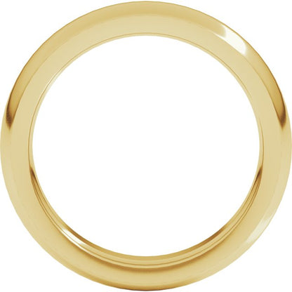 Heavyweight Comfort-Fit Half Round Band