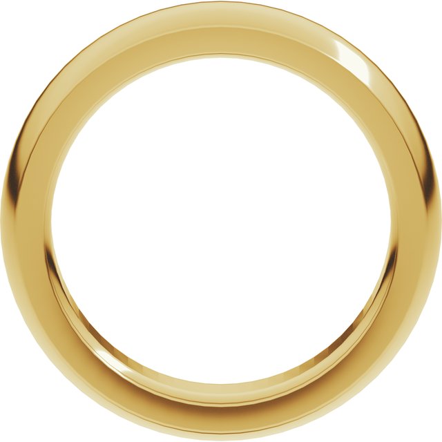 Heavyweight Comfort-Fit Half Round Band