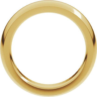 Heavyweight Comfort-Fit Half Round Band