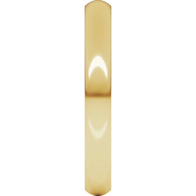 Heavyweight Comfort-Fit Half Round Band