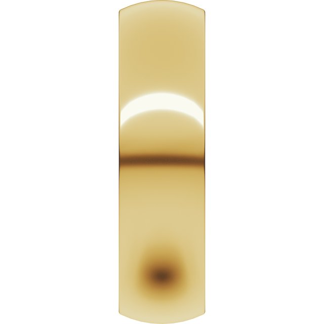 Heavyweight Comfort-Fit Half Round Band