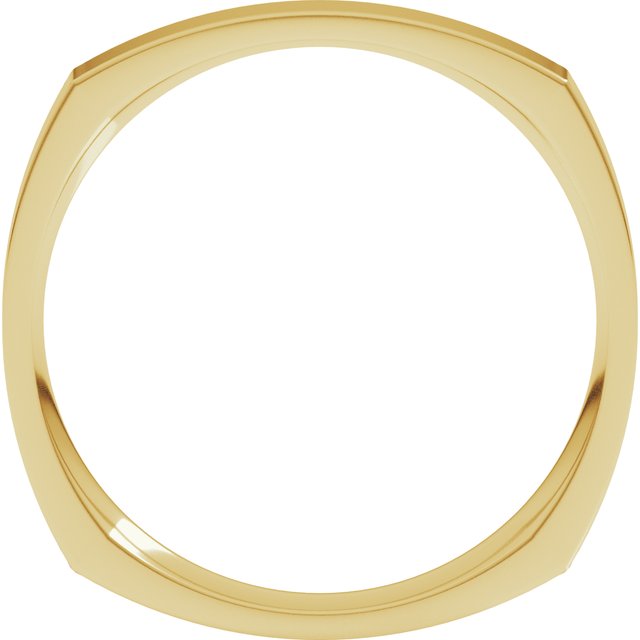 Comfort-Fit Square Band, 2.5 mm