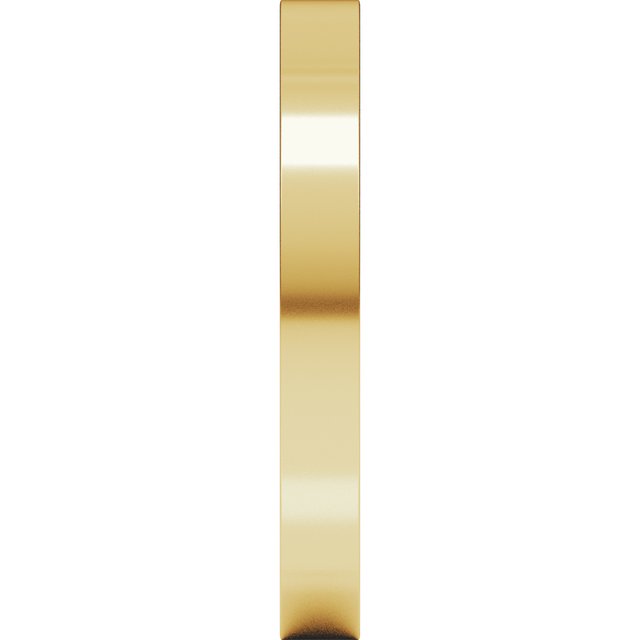 Comfort-Fit Square Band, 2.5 mm