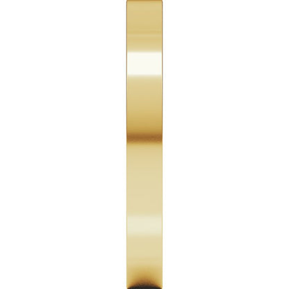 Comfort-Fit Square Band, 2.5 mm