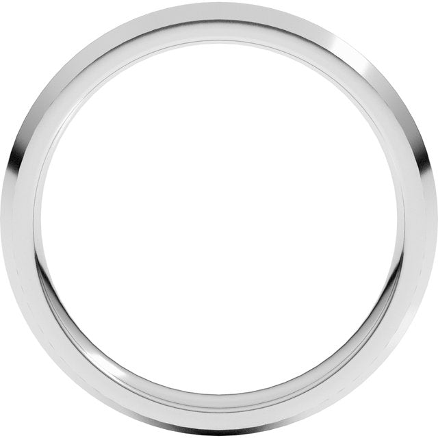 Continuum Sterling Silver Comfort-Fit Knife Band