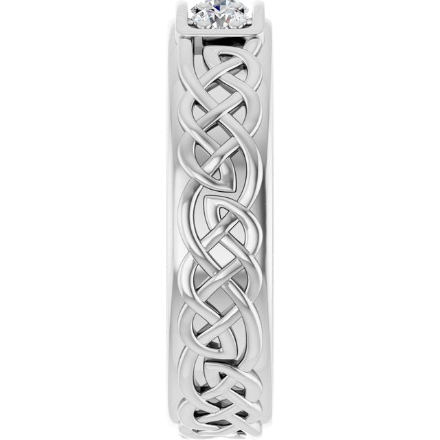1/3 CTW Natural Diamond Men's Band